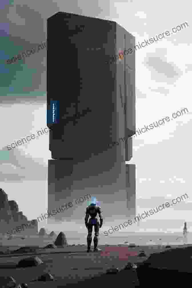 A Lone Figure Stands At The Base Of A Towering Structure, The Imposing Tower Of Trials, Its Peak Shrouded In Clouds. The Climber, Clad In Sleek Armor And Wielding A Gleaming Sword, Gazes Up At The Daunting Ascent Ahead, A Determined Expression Etched Upon Their Face. Tower Climber 2 (A LitRPG Adventure)