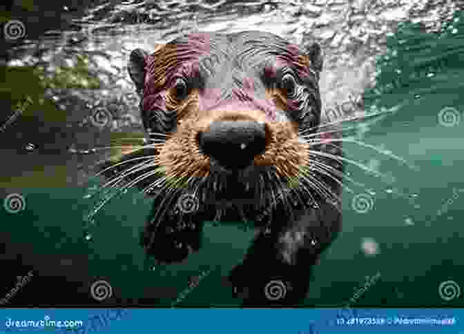 A Playful Sea Otter Frolicking In The Crystal Clear Waters Of Alaska The Wild Side Of Alaska