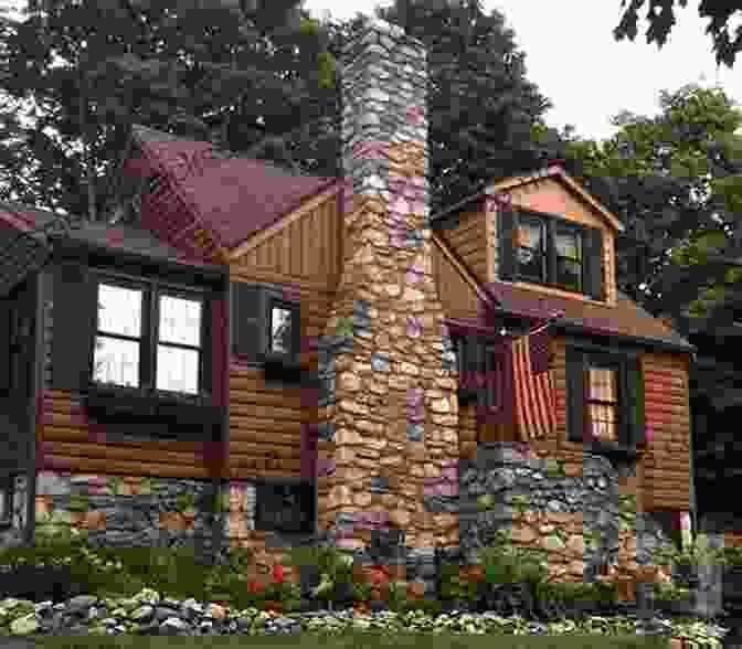 A Well Preserved Log Cabin With A Front Porch And A Stone Chimney In A Field Of Wildflowers The Back Roads To March: The Unsung Unheralded And Unknown Heroes Of A College Basketball Season