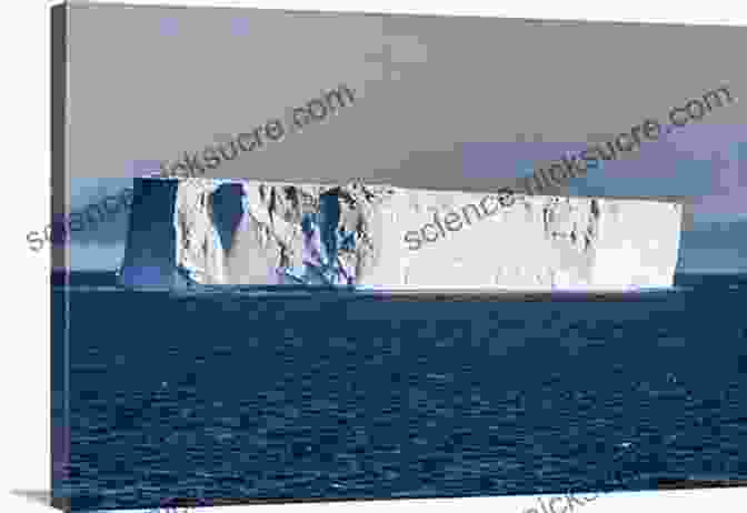 Ethereal Blue Iceberg Floating In The Weddell Sea One Day One Night: Portraits Of The South Pole