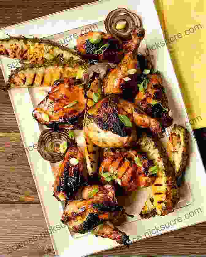 Grilled Huli Huli Chicken With A Slightly Charred Exterior And A Juicy Interior The Ohana Grill Cookbook: Easy And Delicious Hawai I Inspired Recipes From BBQ Chicken To Kalbi Short Ribs