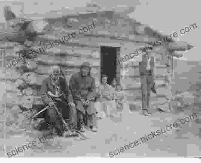 Hugh Monroe, A Young Pioneer With A Determined Gaze, Standing In Front Of A Covered Wagon Rising Wolf The White Blackfoot: Hugh Monroe S Story Of His First Year On The Plains