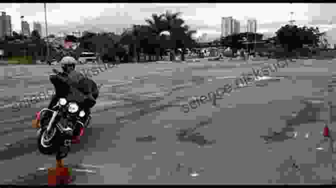 Motorcyclist Performing A Low Speed Maneuver Motorcycle Mastery: Advanced Techniques For The Smart Rider