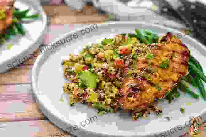 Quinoa Salad With Grilled Chicken On A Plate The Cycling Chef: Recipes For Getting Lean And Fuelling The Machine